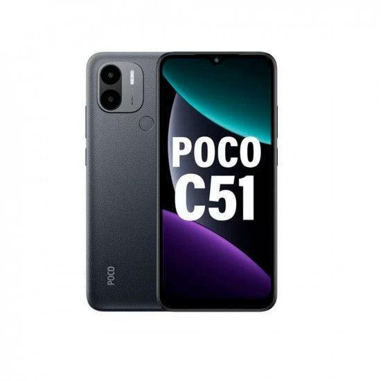 DM Poco C51 (Power Black, 64 GB) (4 GB RAM) Refurbished - Triveni World