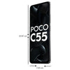 Poco C55 64 GB, 4 GB RAM, Power Black, Mobile Phone Refurbished - Triveni World