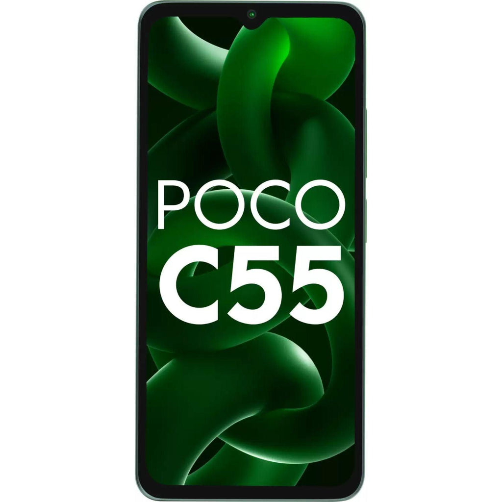 POCO C55 6GB 128GB Forest Green smart-phones ( 6 GB 128 GB ) Refurbished - Triveni World