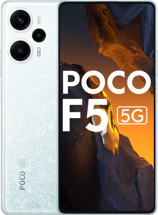 POCO F5 5G (Snowstorm White, 256 GB)  (8 GB RAM) - Triveni World