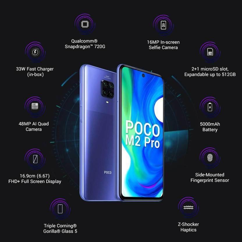 POCO M2 Pro (Out of the Blue, 64 GB)  (6 GB RAM) Refurbished - Triveni World