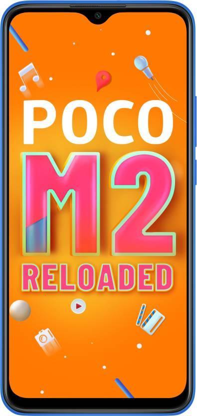 POCO M2 Reloaded (Mostly Blue, 64 GB)  (4 GB RAM) Refurbished - Triveni World