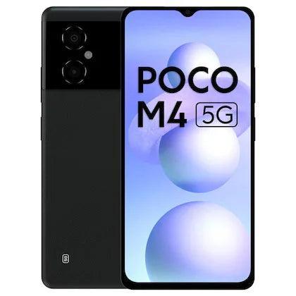 POCO M4 5G 128 GB, 6 GB RAM, Power Black, Mobile Phone Refurbished - Triveni World