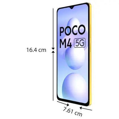 POCO M4 5G 64 GB, 4 GB RAM, POCO Yellow, Mobile Phone Refurbished - Triveni World