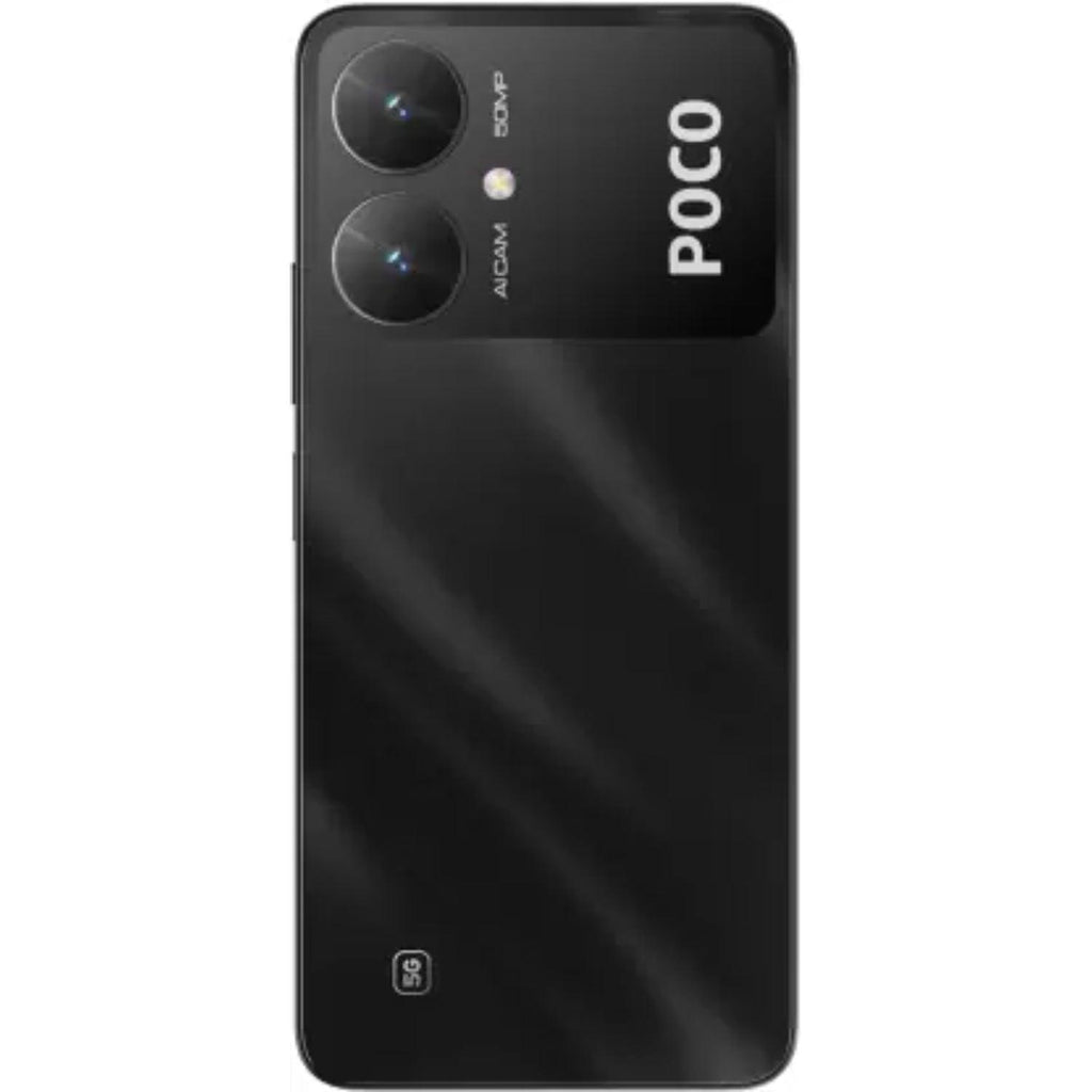 POCO M6 5G 4GB 128GB Galactic Black smart-phones ( 4 GB 128 GB ) Refurbished - Triveni World