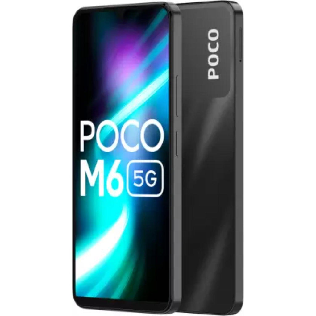 POCO M6 5G 4GB 128GB Galactic Black smart-phones ( 4 GB 128 GB ) Refurbished - Triveni World