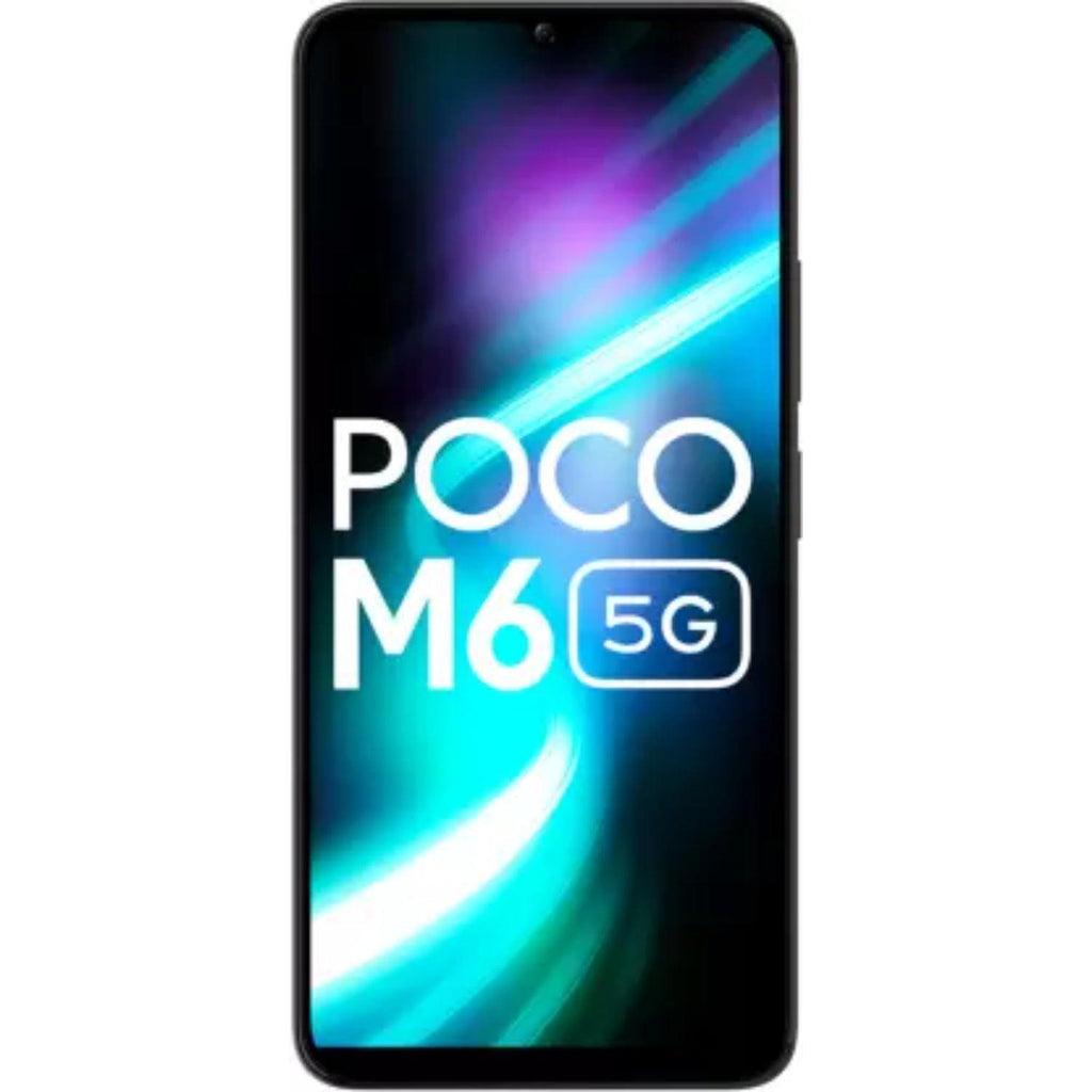 POCO M6 5G 4GB 128GB Galactic Black smart-phones ( 4 GB 128 GB ) Refurbished - Triveni World