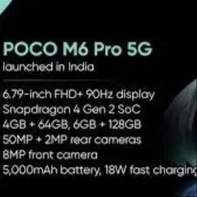 POCO M6 Pro 5G (Forest Green, 128 GB) (6 GB RAM) - Triveni World