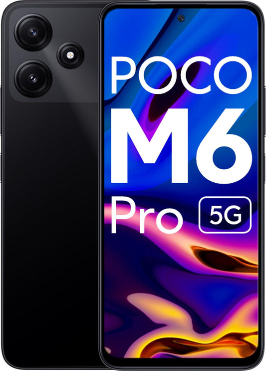 POCO M6 Pro 5G (Power Black) Refurbished - Triveni World