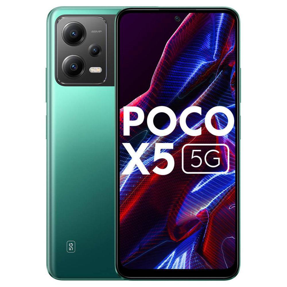 Poco X Series X5 5G 128 GB, 6 GB RAM, Supernova Green, Refurbished - Triveni World