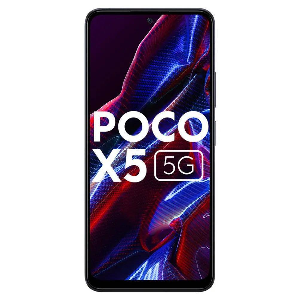 Poco X Series X5 5G 256 GB, 8 GB RAM, Jaguar Black, Mobile Phone - Triveni World