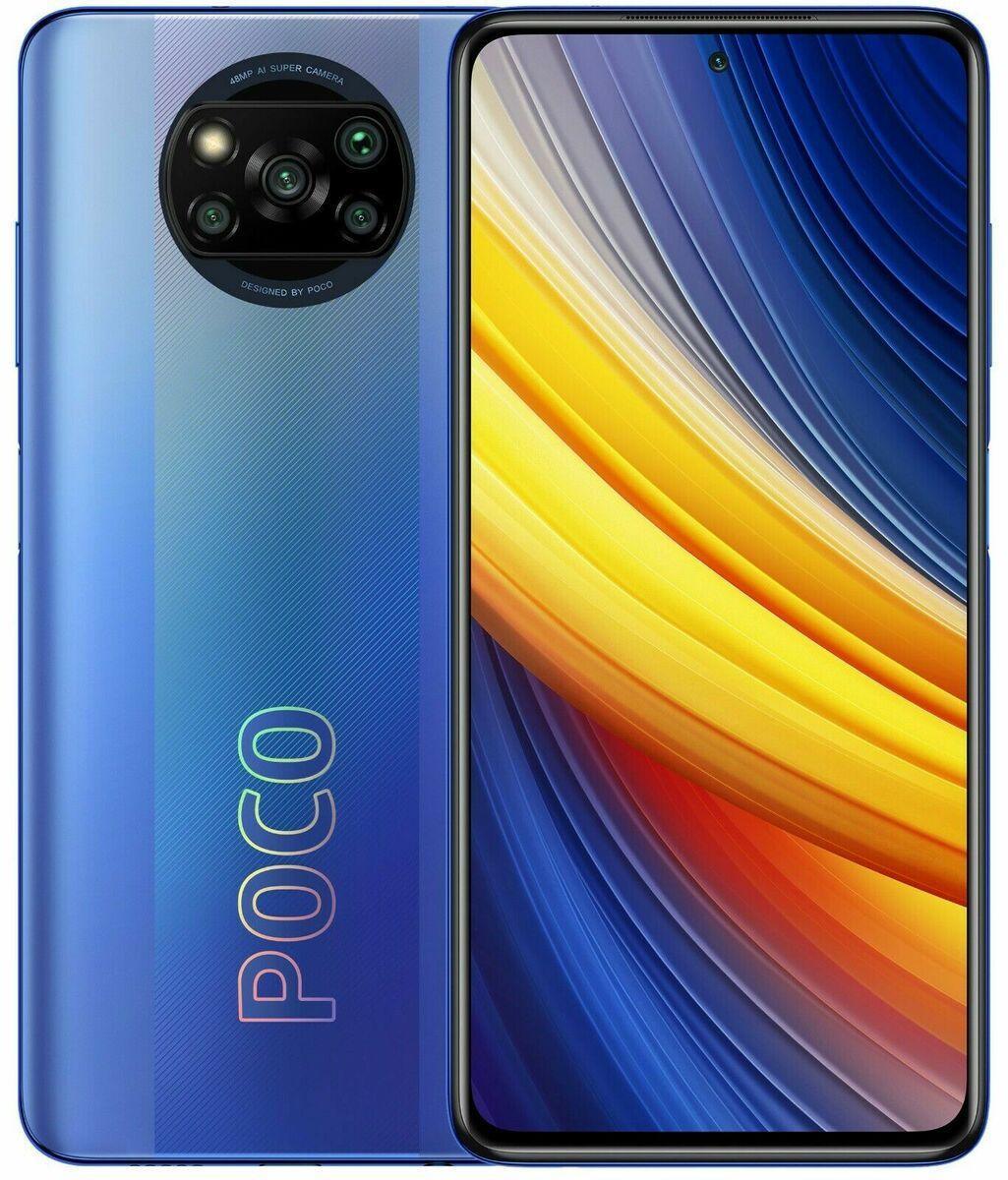 Poco X3 (6GB RAM , 128GB ) Cobalt Blue - Renewed - Triveni World