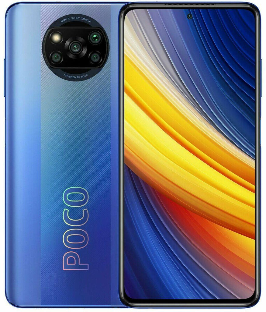 Poco X3 (6GB RAM , 128GB ) Cobalt Blue - Renewed - Triveni World