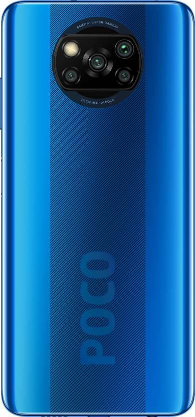 POCO X3 (Cobalt Blue, 128 GB)  (6 GB RAM) Refurbished - Triveni World