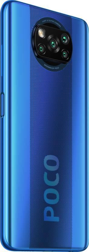 POCO X3 (Cobalt Blue, 128 GB)  (6 GB RAM) Refurbished - Triveni World