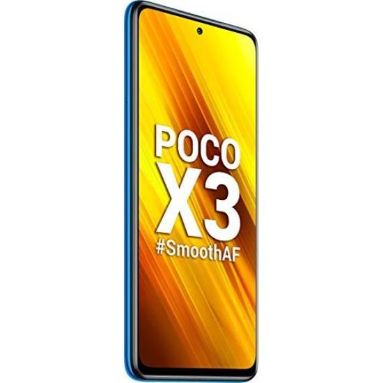 Poco X3 (Cobalt Blue, 6GB RAM / 128GB Storage) (Refurbished) - Triveni World