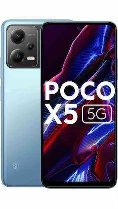 POCO X5 5G, 6 GB RAM, 128 GB ROM, Wildcat Blue, Refurbished - Triveni World