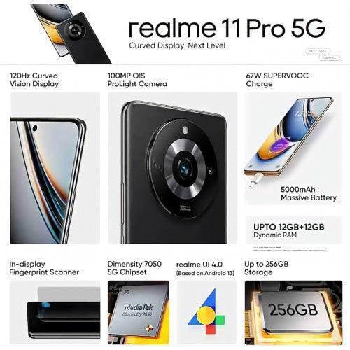 realme 11 Pro 5G (Astral Black, 128 GB) (8 GB RAM) Refurbished - Triveni World