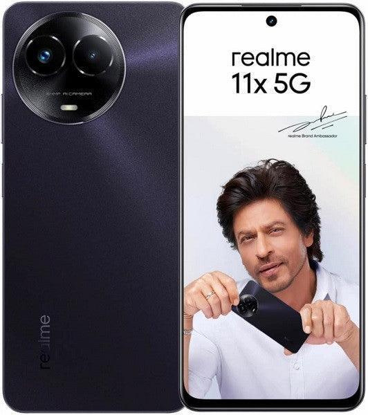 Realme 11X 5G RMX3785 Dual Sim 128GB Midnight Black (8GB RAM) Refurbished - Triveni World