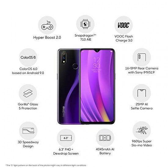 Realme 3 Pro (Lightning Purple, 4 GB RAM, 64 GB Storage) - Triveni World