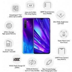 Realme 5 Pro Sparkling Blue 128 GB 8 GB RAM Refurbished - Triveni World