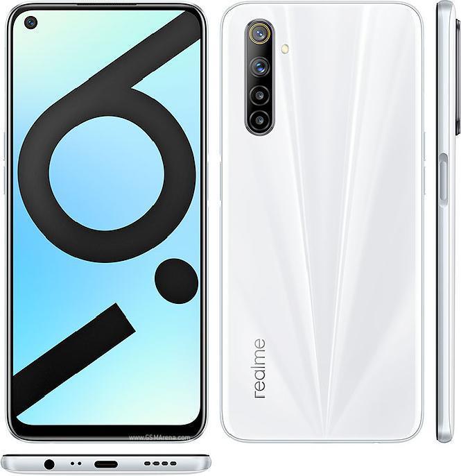 Realme 6i (Lunar White, 6GB RAM, 64GB Storage) - Refurbished - Triveni World