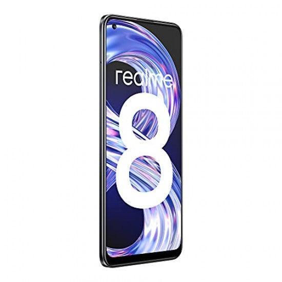 realme 8 (Cyber Black, 4GB RAM, 128GB Storage) (Refurbished) - Triveni World