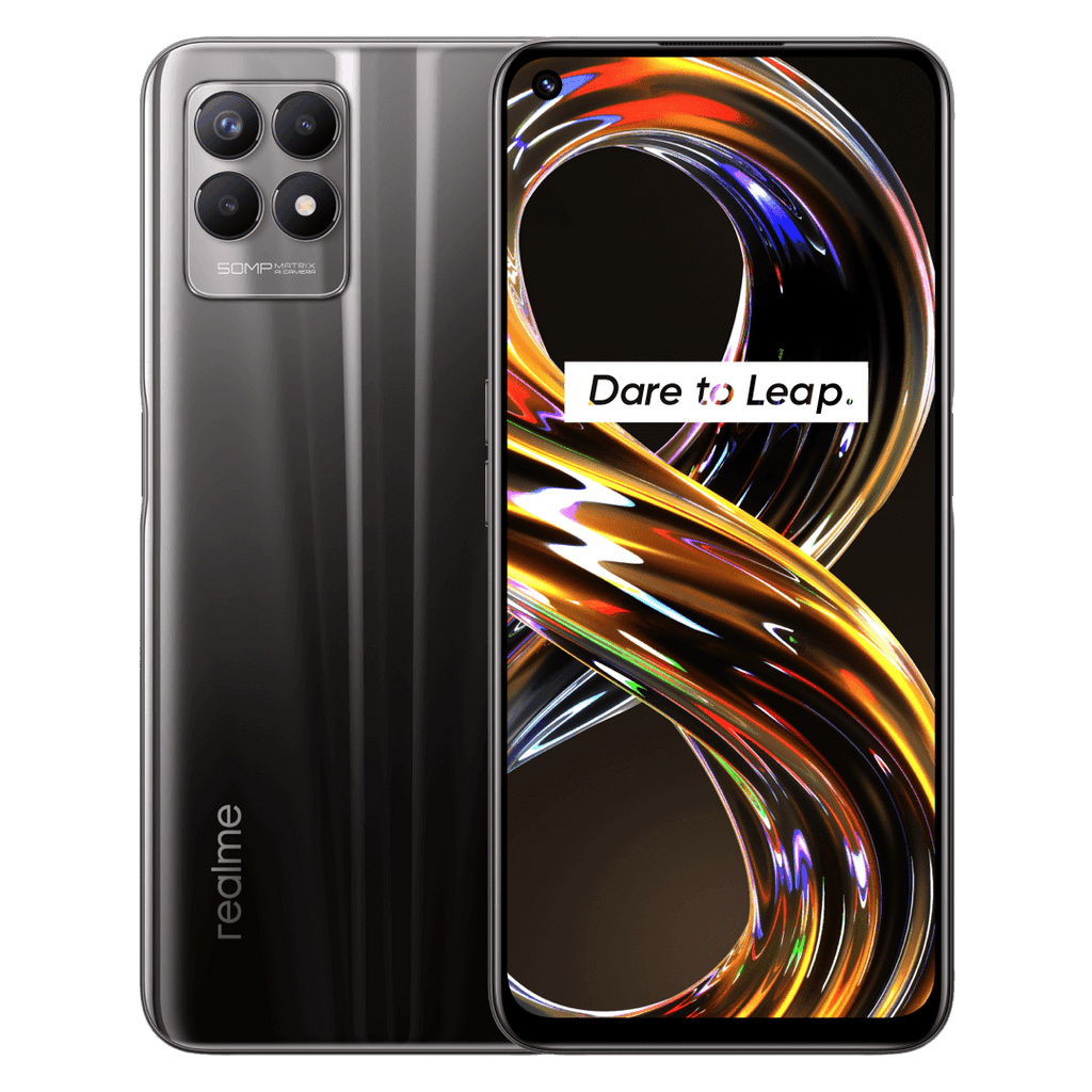 Realme 8i Space Black 4GB 64GB Refurbished - Triveni World