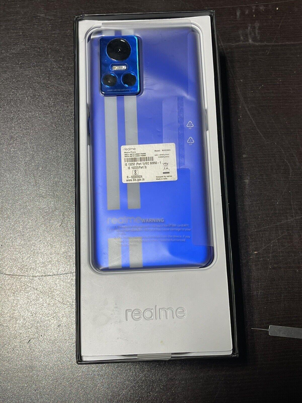 realme GT Neo 3 - 256GB - Nitro Blue (Dual SIM) Refurbished - Triveni World