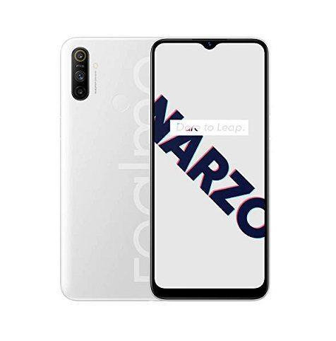 Realme Narzo 10a (So White, 4GB+64GB) Refurbished Refurbished - Triveni World