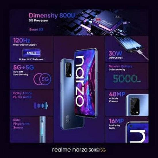 Realme Narzo 30 Pro 5G Sword Black 64GB 6GB RAM - Triveni World