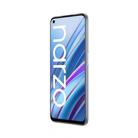 Realme narzo 30 Racing Silver, 6GB RAM 128GB Storage Refurbished - Triveni World