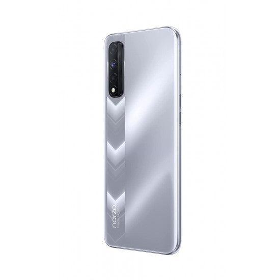 Realme narzo 30 Racing Silver, 6GB RAM 128GB Storage Refurbished - Triveni World