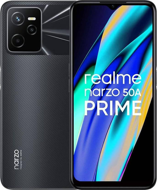 realme Narzo 50A Prime (Flash Black, 128 GB)  (4 GB RAM) - Triveni World