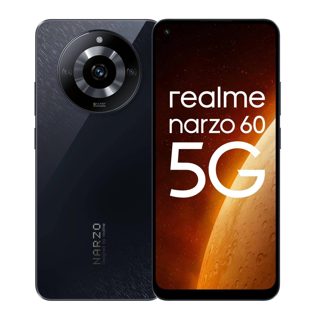 Realme Narzo 60 128 GB (Cosmic Black, 8 GB RAM) - Triveni World