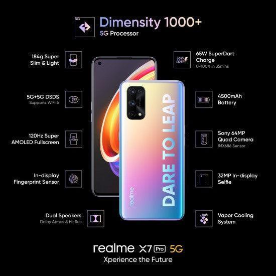 realme X7 Pro 5G (Fantasy, 128 GB)  (8 GB RAM) - Triveni World