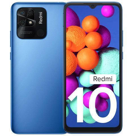 Redmi 10 6GB RAM 128GB Storage Smartphone Pacific Blue - Triveni World