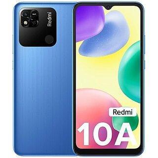 (Refurbished) Redmi 10A (Sea Blue, 6 GB RAM, 128 GB Storage) - Triveni World