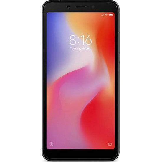 Redmi 6 (Black, 3GB RAM, 32GB Storage) Refurbished - Triveni World