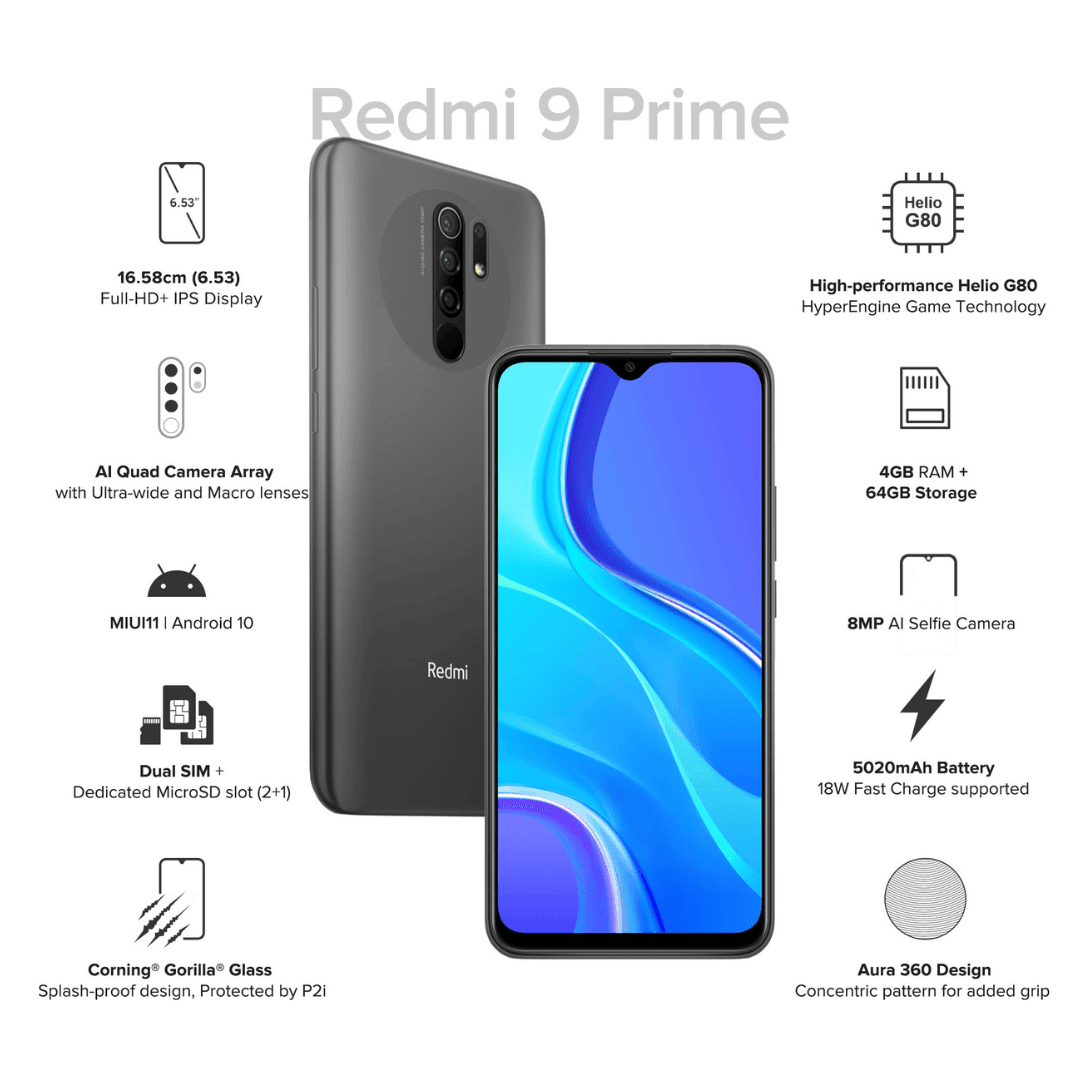 Redmi 9 Prime Refurbished - Triveni World