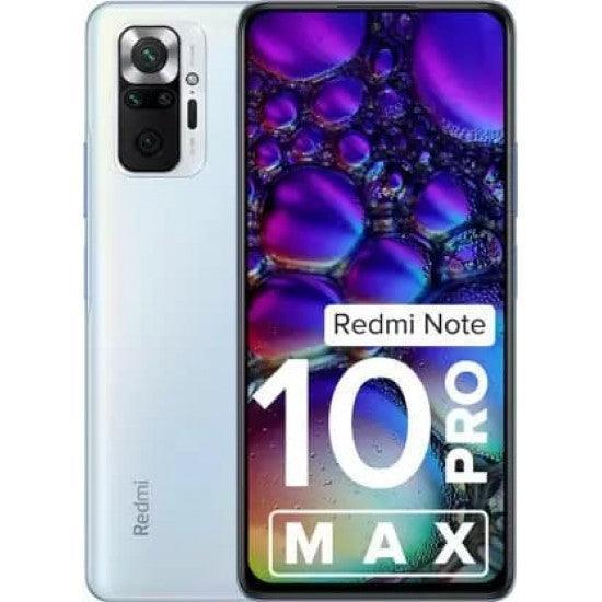 Redmi Note 10 Pro Max (64 GB) (6 GB RAM, Glacial Blue) Refurbished - Triveni World