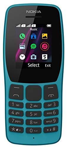 (Refurbished) Nokia 110 Dual SIM (Blue, Dual Sim, 1.7 inch Display) - Triveni World