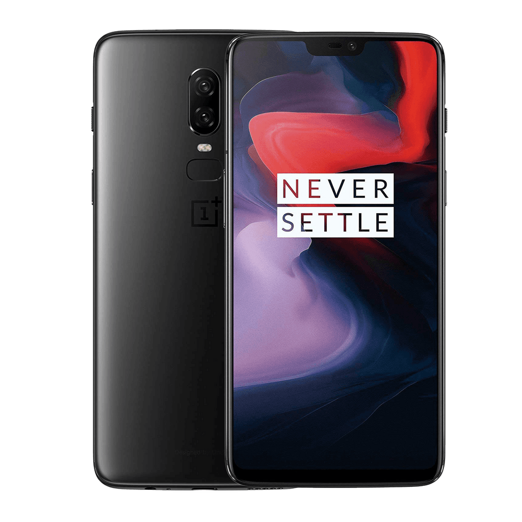 Refurbished OnePlus 6 (8GB RAM, 256GB, Mirror Black) - Triveni World