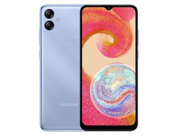 Samsung A04e 4GB 128 GB(Light Blue) - Triveni World