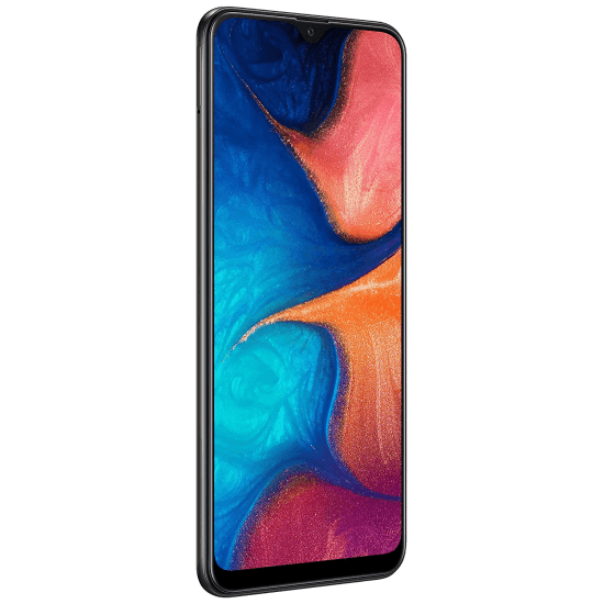 Samsung Galaxy A20 (Black, 3 GB RAM, 32 GB Storage) Refurbished - Triveni World