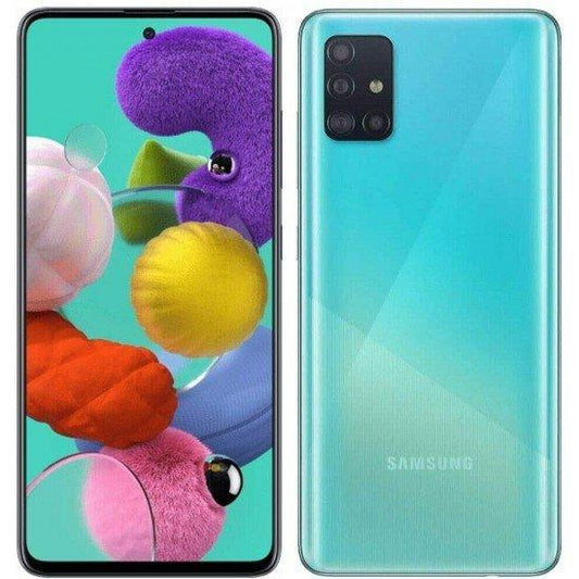 Samsung Galaxy A51 (Blue, 6GB RAM, 128GB Storage) - Triveni World