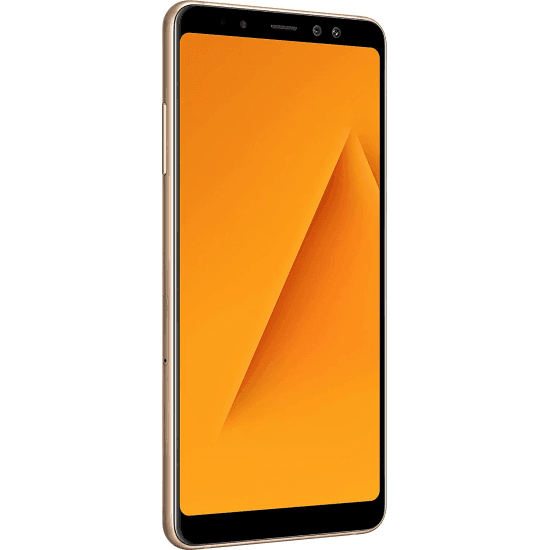 Samsung Galaxy A8 Plus Gold, 64GB 6GB RAM Refurbished - Triveni World