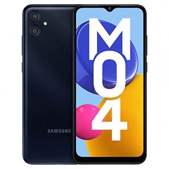 Samsung Galaxy M04 Dark Blue, 4GB RAM, 128GB Storage Upto 8GB RAM with RAM Plus - Triveni World