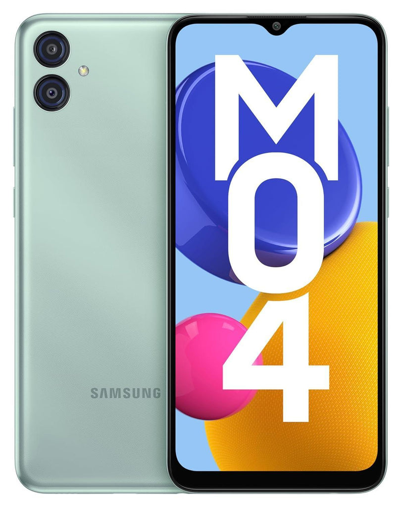 Samsung Galaxy M04 Light Green, 4GB RAM, 64GB Storage | Upto 8GB RAM with RAM Plus | MediaTek Helio P35 Octa-core Processor | 5000 mAh Battery | 13MP Dual Camera - Triveni World