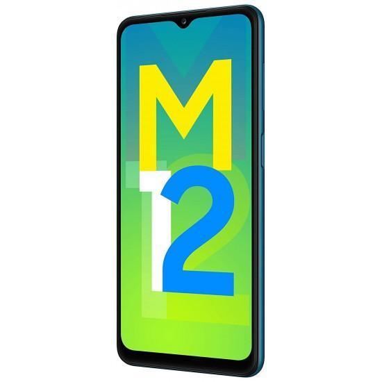 Samsung Galaxy M12 (Blue,6GB RAM, 128GB Storage) - Triveni World